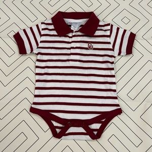 Two Feet Ahead OU Onesie